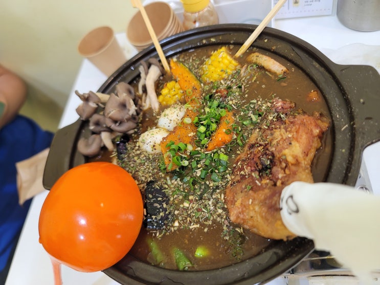  경기도 부천 원미구 역곡동에 위치한 혼밥 하기 좋은 카레와 파스타 전문점 오무야