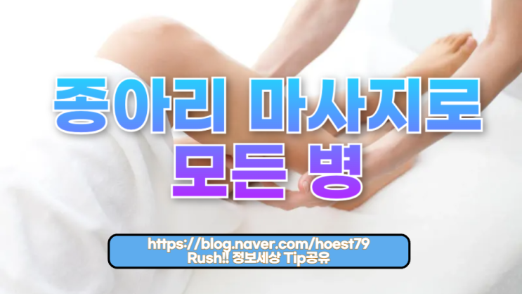  종아리 마사지로 모든 병? 과학과 경험으로 풀어보는 건강 비밀