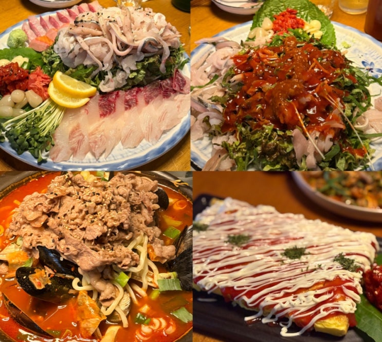  구로디지털단지역 이자카야, 모둠회 안주맛집 :: 심야포차 심연