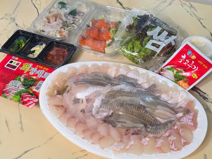  강릉맛집 별주부횟집 중앙시장 회센터 신선한 가성비 회포장