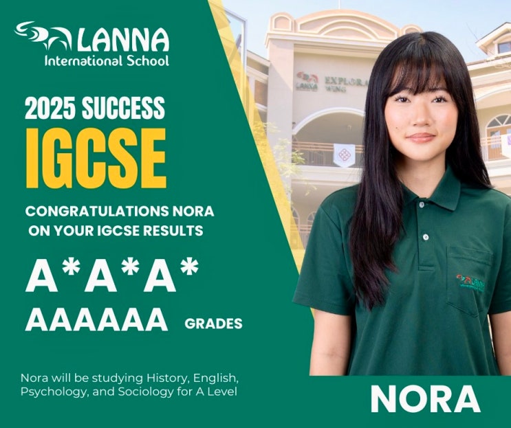  2025 IGCSE 및 졸업 성과 소개, 치앙마이 란나 국제학교