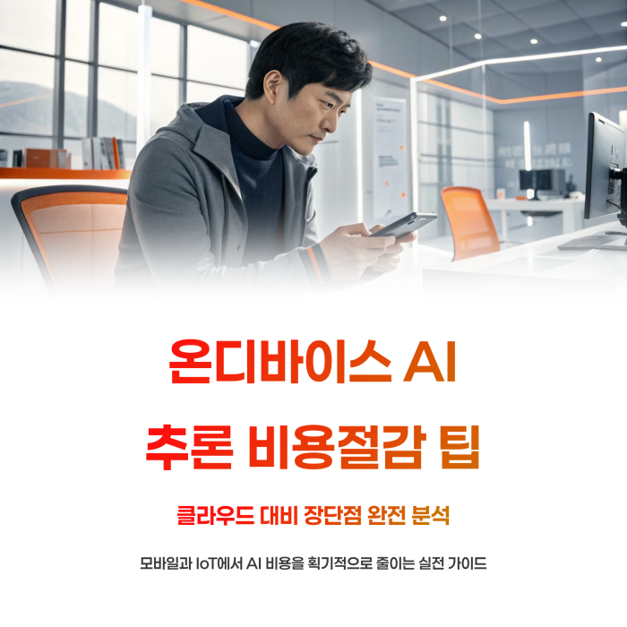  온디바이스 AI 클라우드 비교 장단점 및 비용절감 팁
