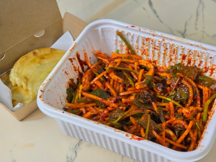  강릉중앙시장 맛집 먹거리 포장 추천 원조소문난무침회 후기