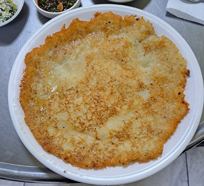  위례 맛집 쫀득 감자전 맛있어