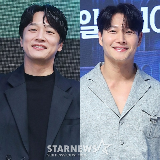 [속보] <b>차태현</b>, <b>김종국 결혼</b> 후 '런닝맨' 첫 녹화! 찐친 케미... 