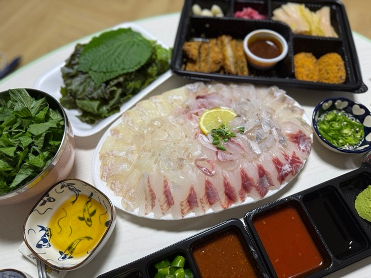  추천 배달맛집 달서구 횟집 장보고 앞 회집 & 물회전문점