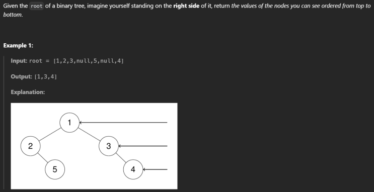 JAVA_LeetCode 199_Binary Tree Right Side View