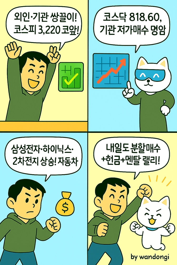  [WD경제소식] 2025.09.08 미국증시·코스피 요약 + 오늘의 테마주 완전정복!