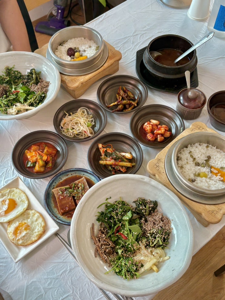  춘천 한식 맛집, 영양솥밥 산채비빔밥 소양댐산채바우 내돈내산 후기