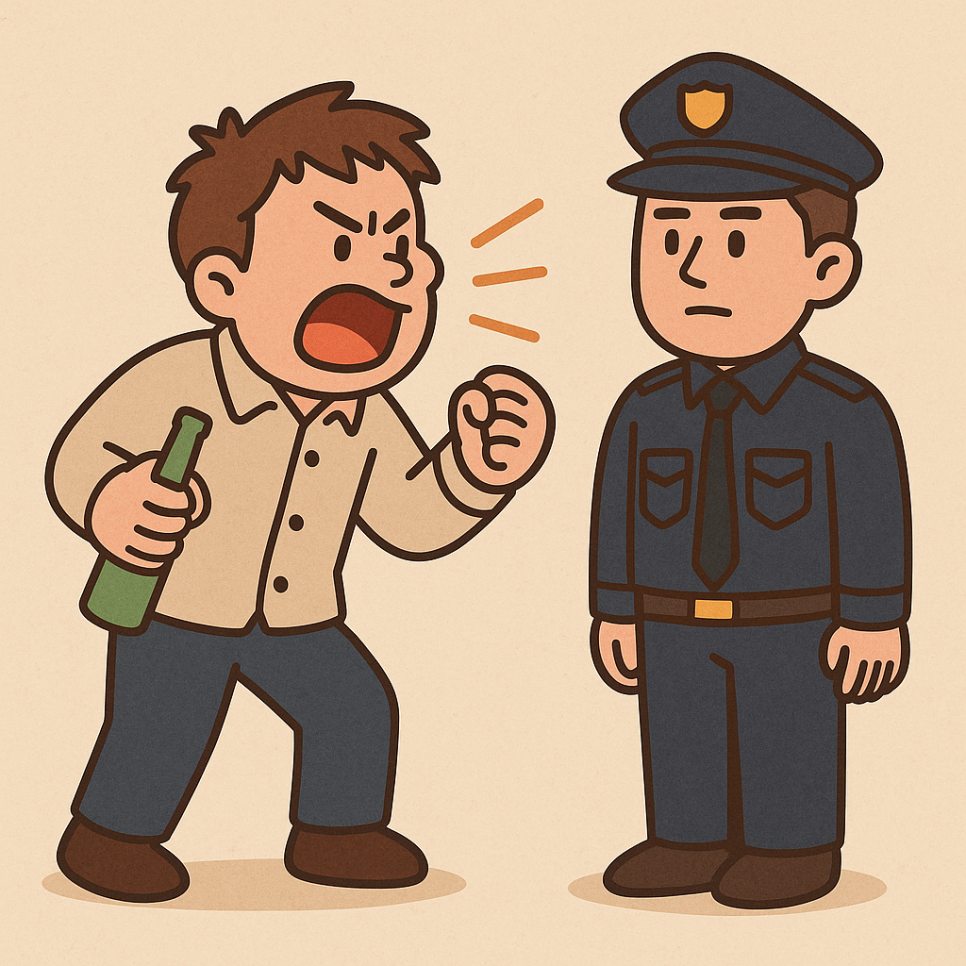 [울산 변호사] 음주 후 경찰 폭행·협박, 공무집행방해죄의 무거운 책임