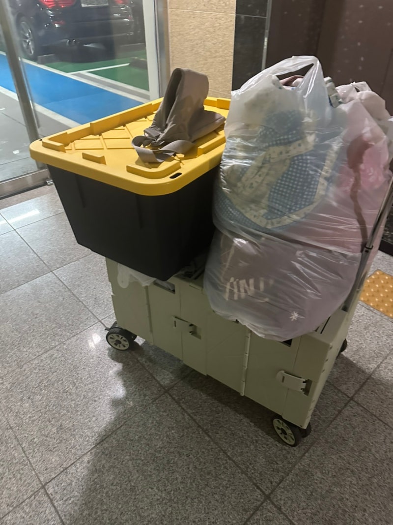 오늘의 일상은  셀프빨래방+ 이케아 스모스타드 벙커침대