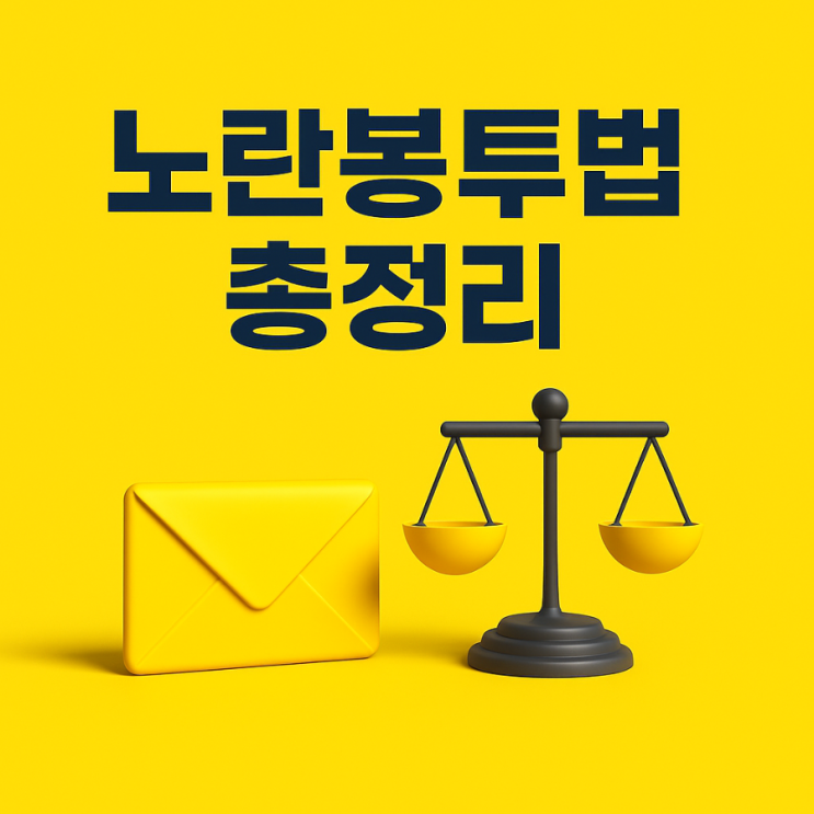  노동자의 최소한 안전장치, 노란봉투법을 아시나요?