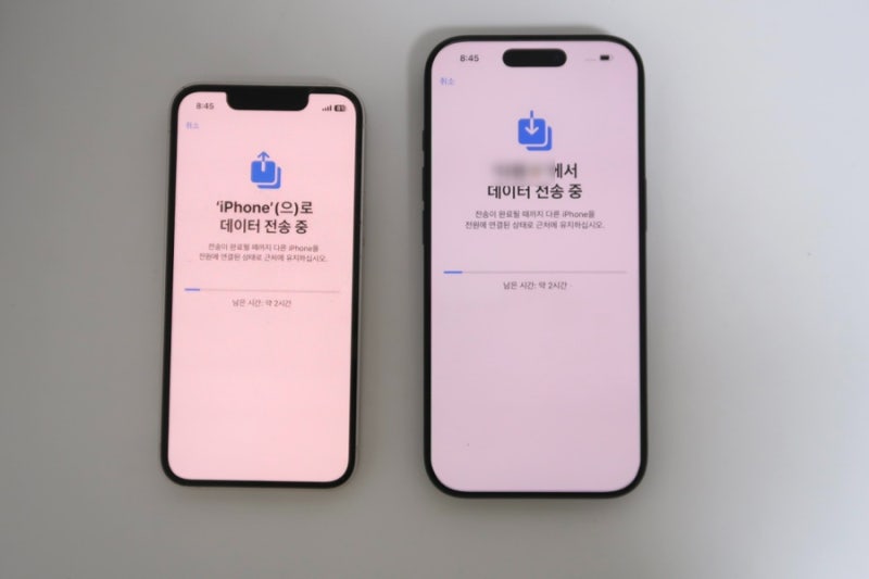 아이폰 16프로 13미니 크기 카메라 차이 사진 비교 블랙티타늄