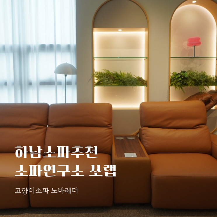  하남 소파연구소 쏘랩 방문기 | 하남소파추천 고양이소파 노바레더 리뷰
