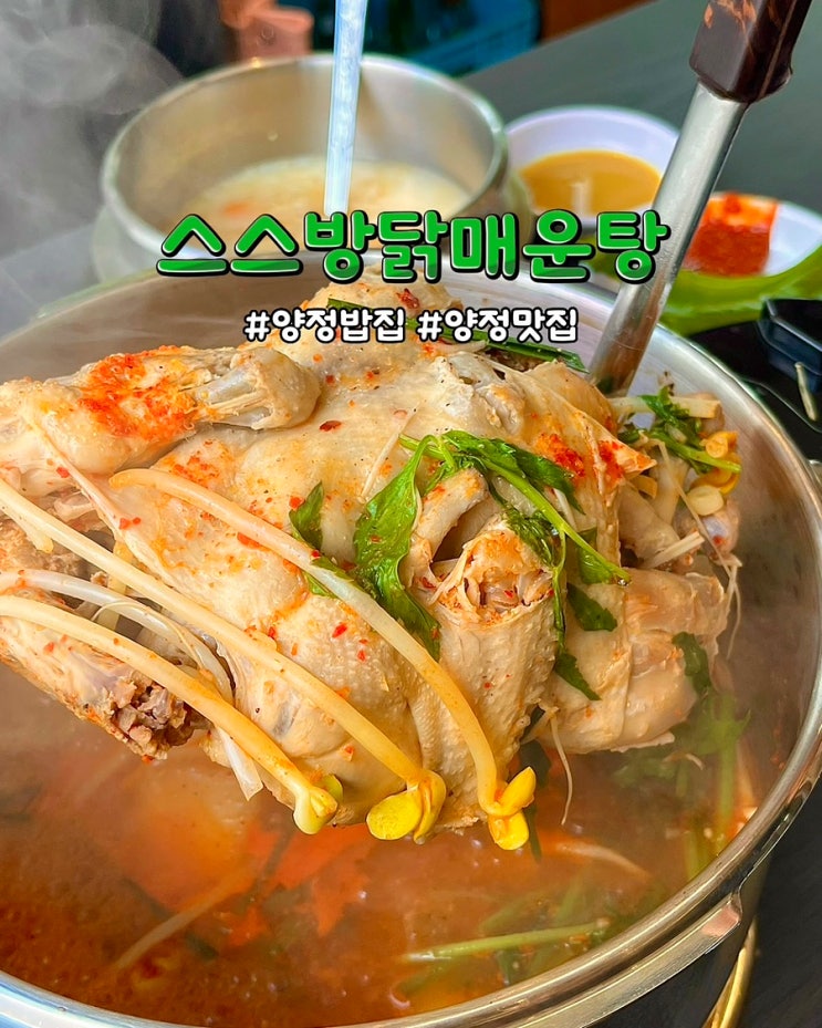  부산 양정 맛집 스스방닭매운탕 가성비좋은 점심특선 밥집