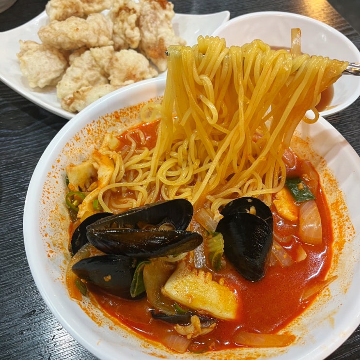  소래포구 짬뽕 맛집 청춘짬뽕 탕수육