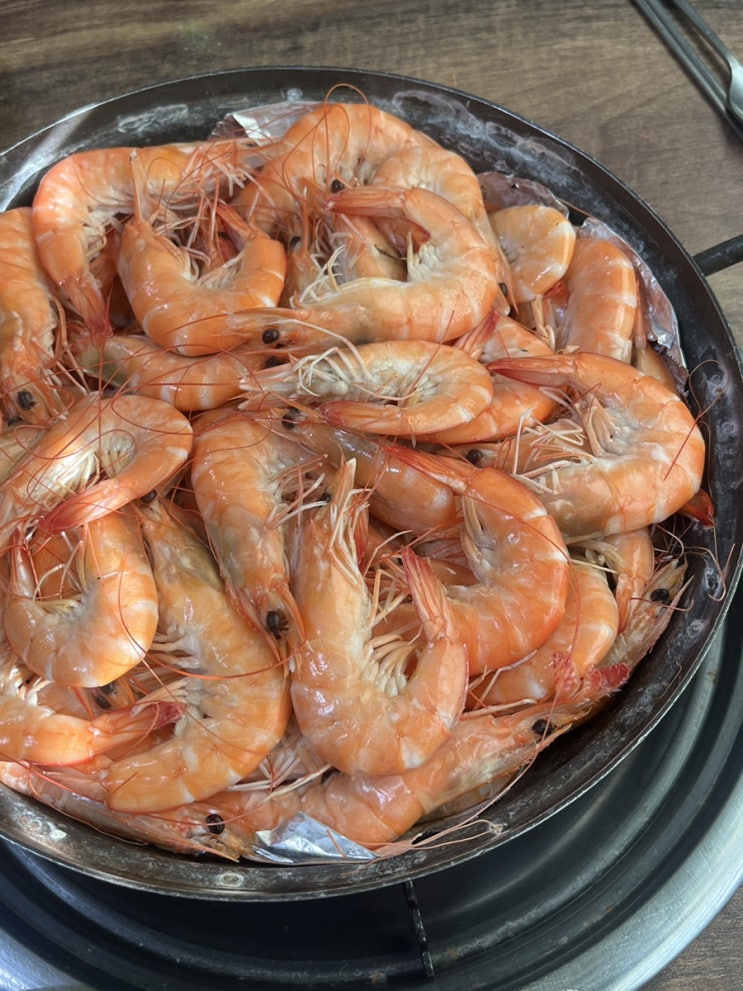  영광 대하구이 맛집 추천 쌍둥이왕새우양식장