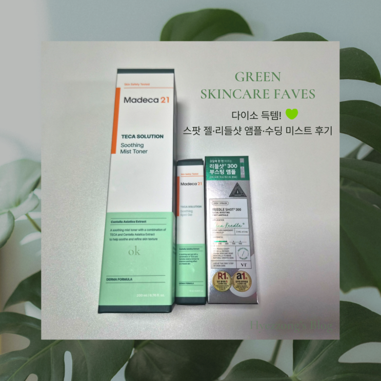  다이소에서 오늘 사온 찐템 3가지! 내 피부가 좋아한 내돈내산템
