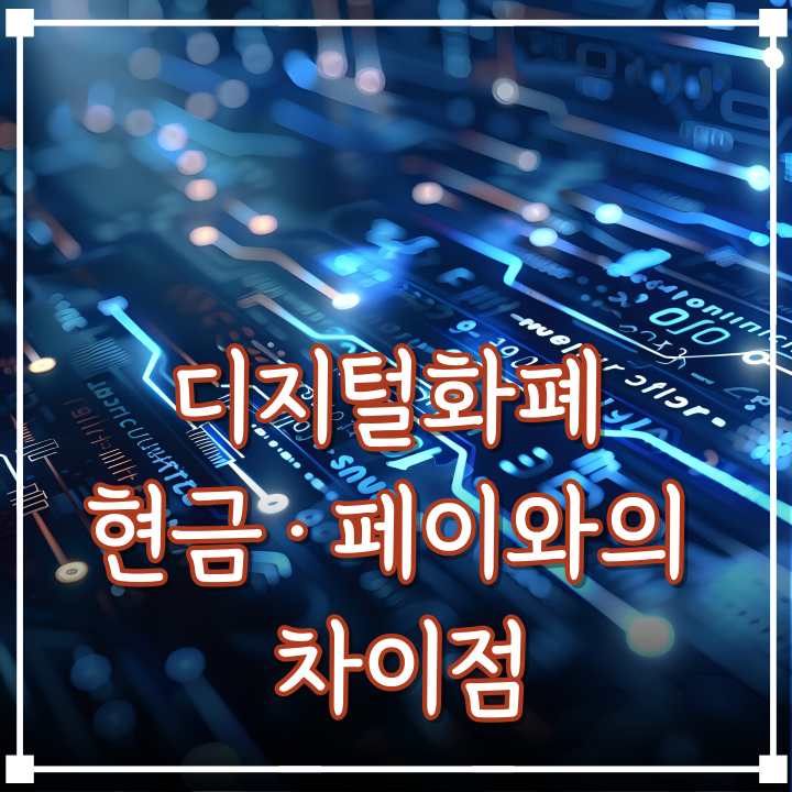  디지털화폐가 정확히 뭔가요?