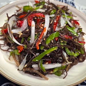 염장 해초 꼬시래기 무침 레시피 꼬시래기 요리 해초 초무침 만들기
