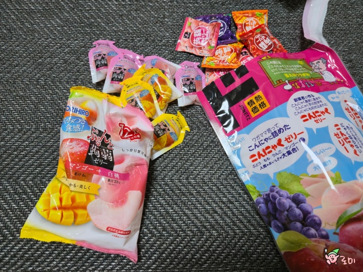  돈키호테 간식 추천 대용량 곤약젤리 1kg 오리히로 곤약젤리