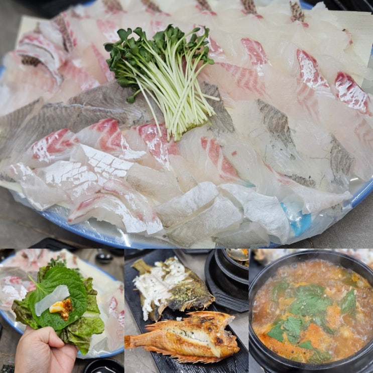  김해맛집 추천 OK도매횟집 삼계점 주차 도톰한 고급 모듬회 후기