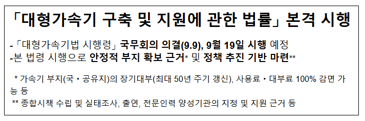 「대형가속기 구축 및 지원에 관한 법률」 본격 시행