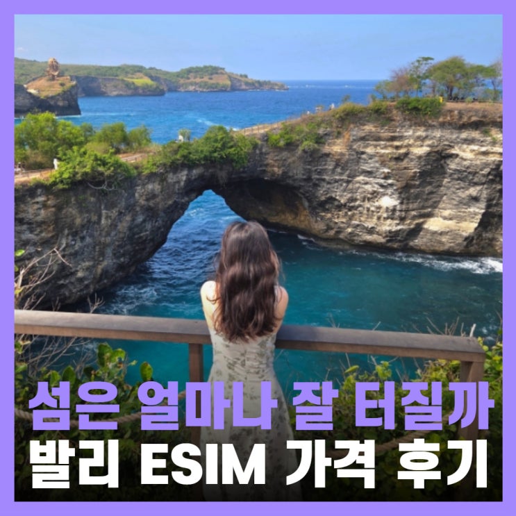  인도네시아 발리 이심 추천 링심 esim 설치