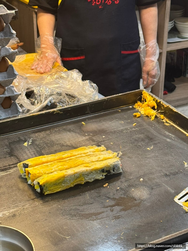 천안 김밥 맛집 달인즉석계란말이김밥 본점 TV출연 식당