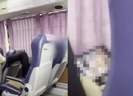  버스 안에서 음란물 시청?  눈살 찌푸리게 한 '당당남'