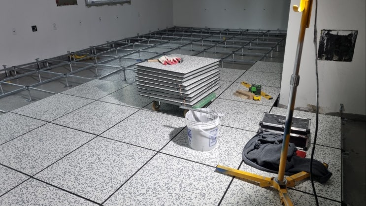  액세스플로어(accessfloor) 전산실 시공 스토리