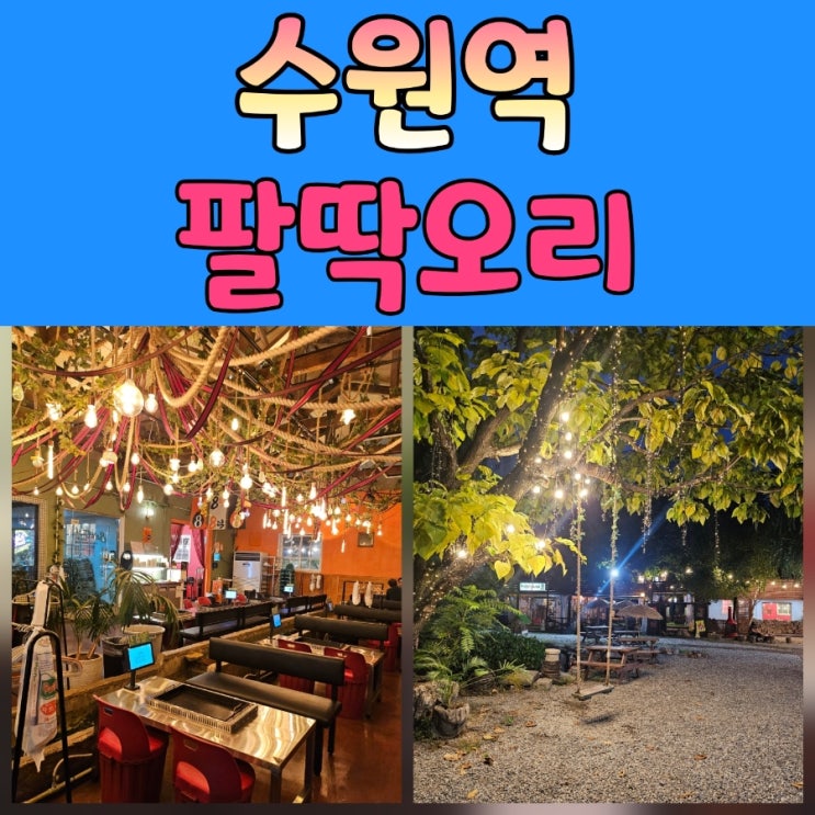  수원 회식 팔딱오리에서 즐긴 여유로운 시간