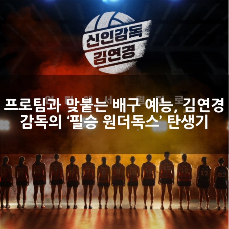 <b>프로팀</b>과 맞붙는 <b>배구</b> 예능, <b>김연경</b> 감독의 ‘필승 원더독스’... 