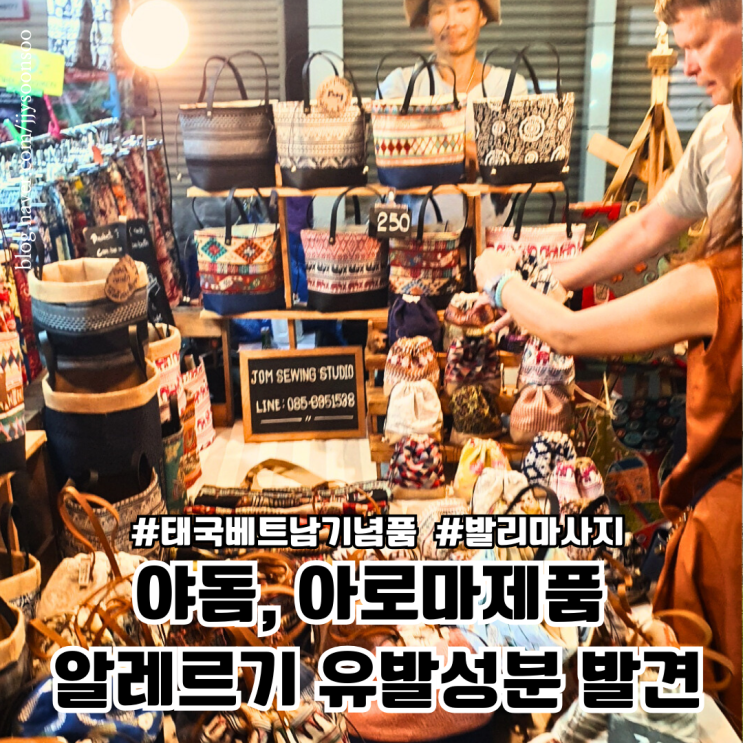  태국여행 기념품 이것만은 사지 말아야 할 알레르기 유발 상품