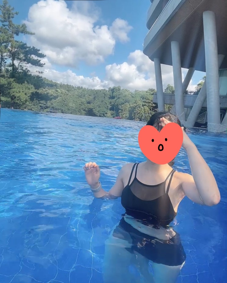  제주도 5성급 국내 최대 인피니티 풀 히든클리프 수영장 소개 2편 수영 모자(수모), 타월 기준
