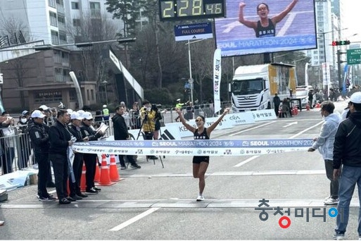 충주시청 임예진 선수, "여자라마톤 한국 신기록 그 이상이 목표"