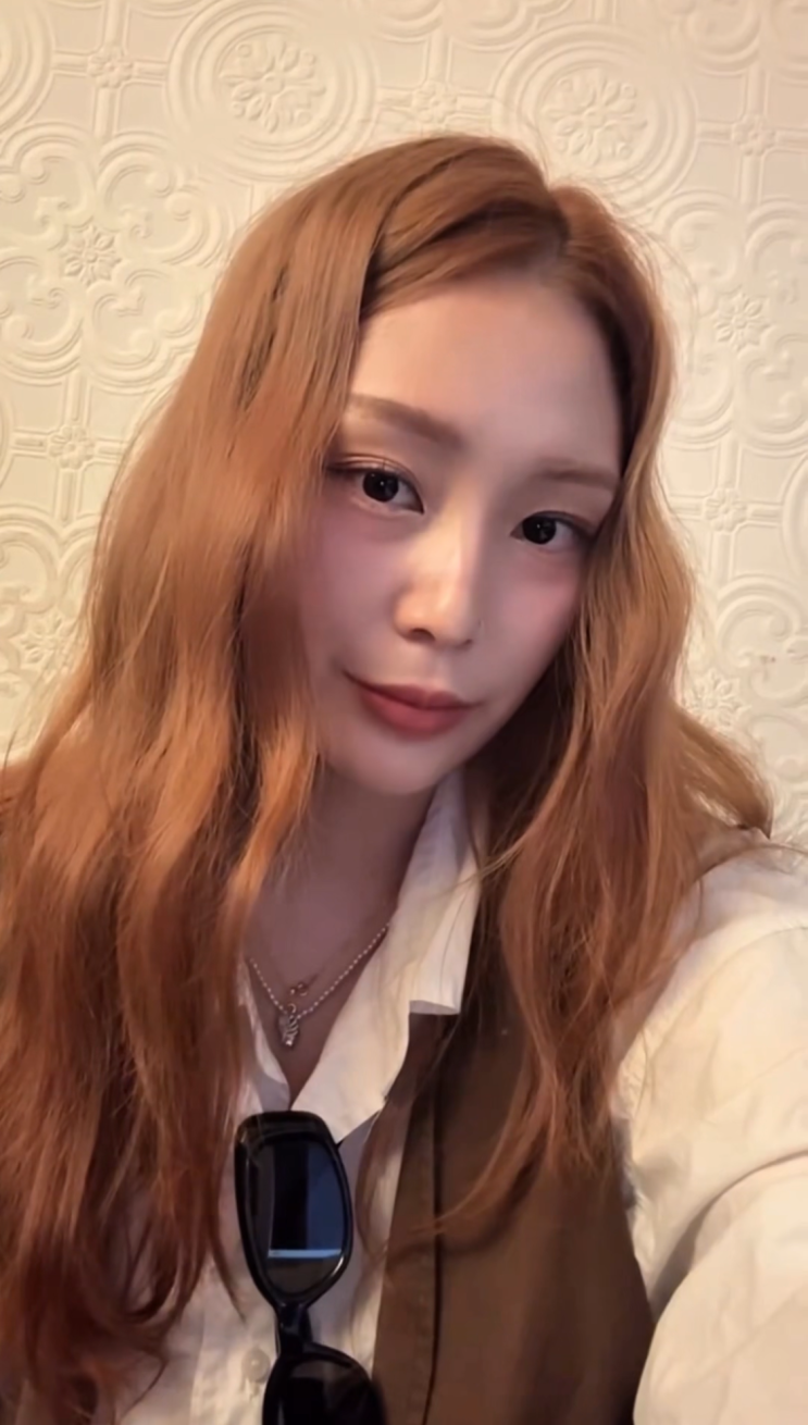  위례동 미용실에서는 코랄 베이지 염색 이렇게 진행해요