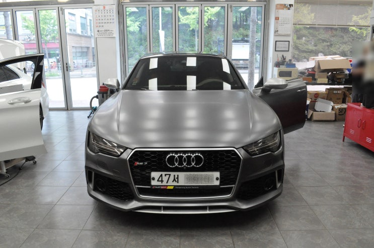  아우디 A7 ACC와 Audi braking guard 사용불가 4H0907217F 메인보드 고장수리 - 수원테크