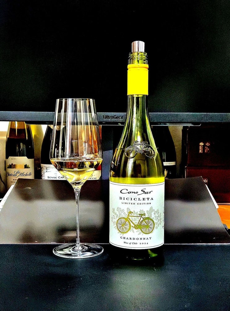 [화이트] 코노 수르 비씨클레타 샤르도네 2024 Cono Sur Bicicleta Chardonnay 2024 칠레 화이트 와인 리뷰