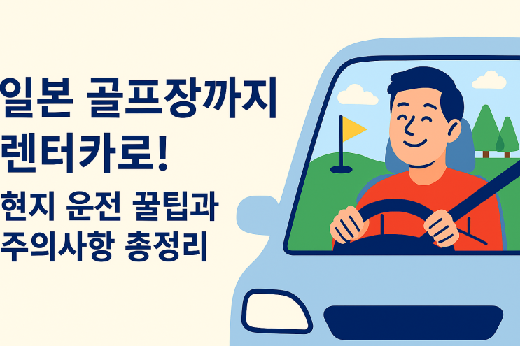  나고야 골프여행 2. 렌터카 예약하기