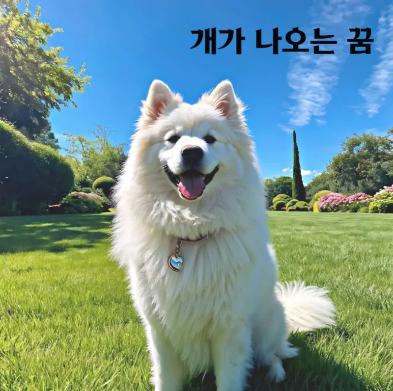 개가 나오는 꿈 검은개 흰개 큰개 꿈해몽