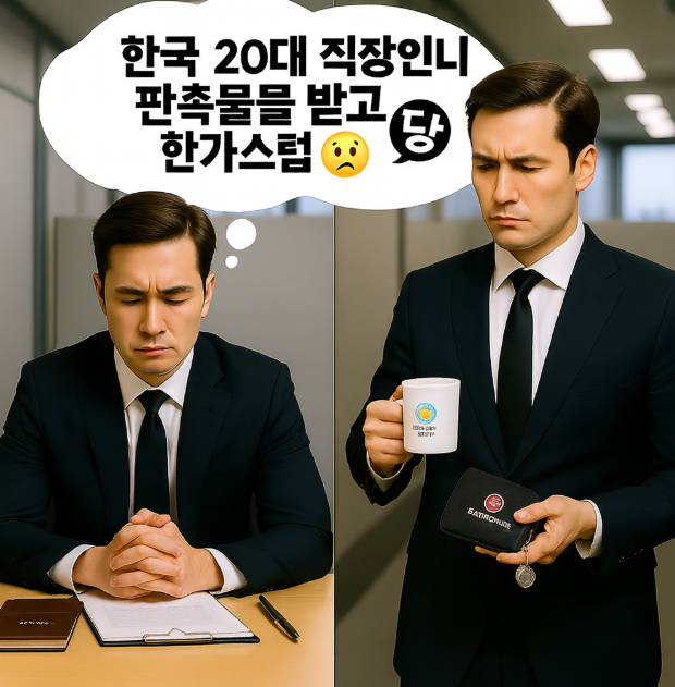  직장인이 진짜 원하는 판촉물 vs 회사가 주는 것 (현실 괴리감 甲)