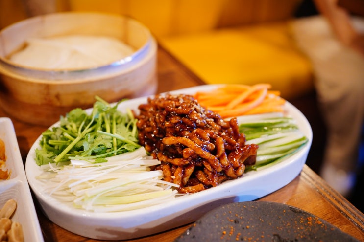  [사당역맛집] 회화원 - 양꼬치, 경장육슬, 가지튀김