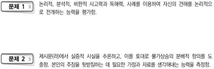  2024학년도 서울대학교 일반전형 사회과학(오전) 제시형 면접 기출 문제[수원생활기록부컨설팅]