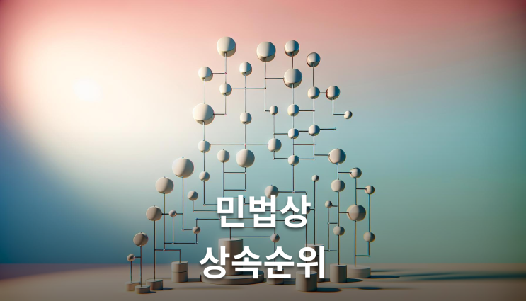  민법상상속순위 형제자매는 몇 순위인가요