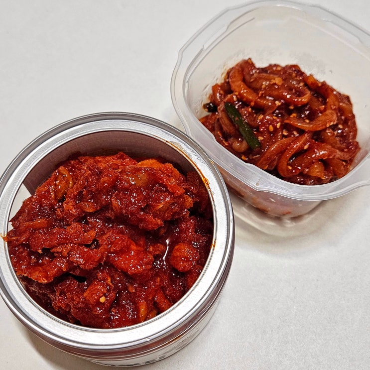  강원도 속초중앙시장 명태회무침, 젓갈 맛집 황부자젓갈