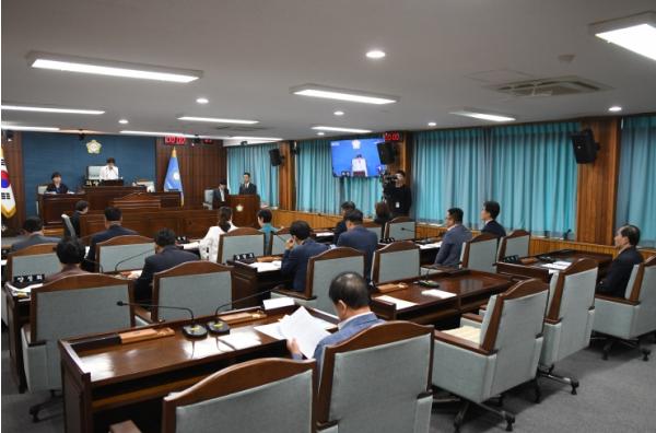 미추홀구의회, 제290회 임시회 개회… 5분 발언·구정질문 이어져