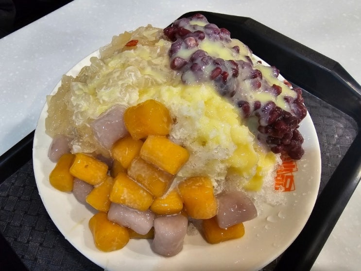  [대만/타이베이] 타이페이 101타워 근처 또우화 빙수 맛집 스펀빙핀 Shifen ice Desserts
