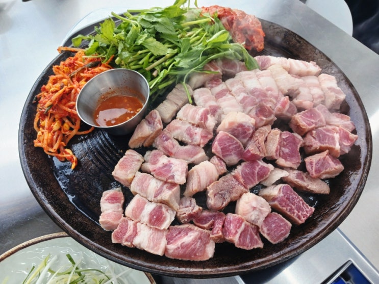  구월동 맛집 할매솥뚜껑삼겹살예술회관점
