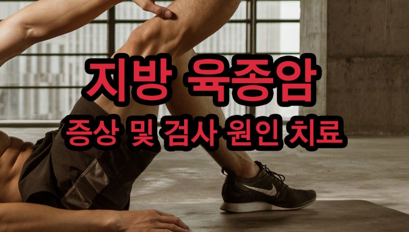 지방 육종암 증상 및 원인 4기 생존율 20% 육종암이란